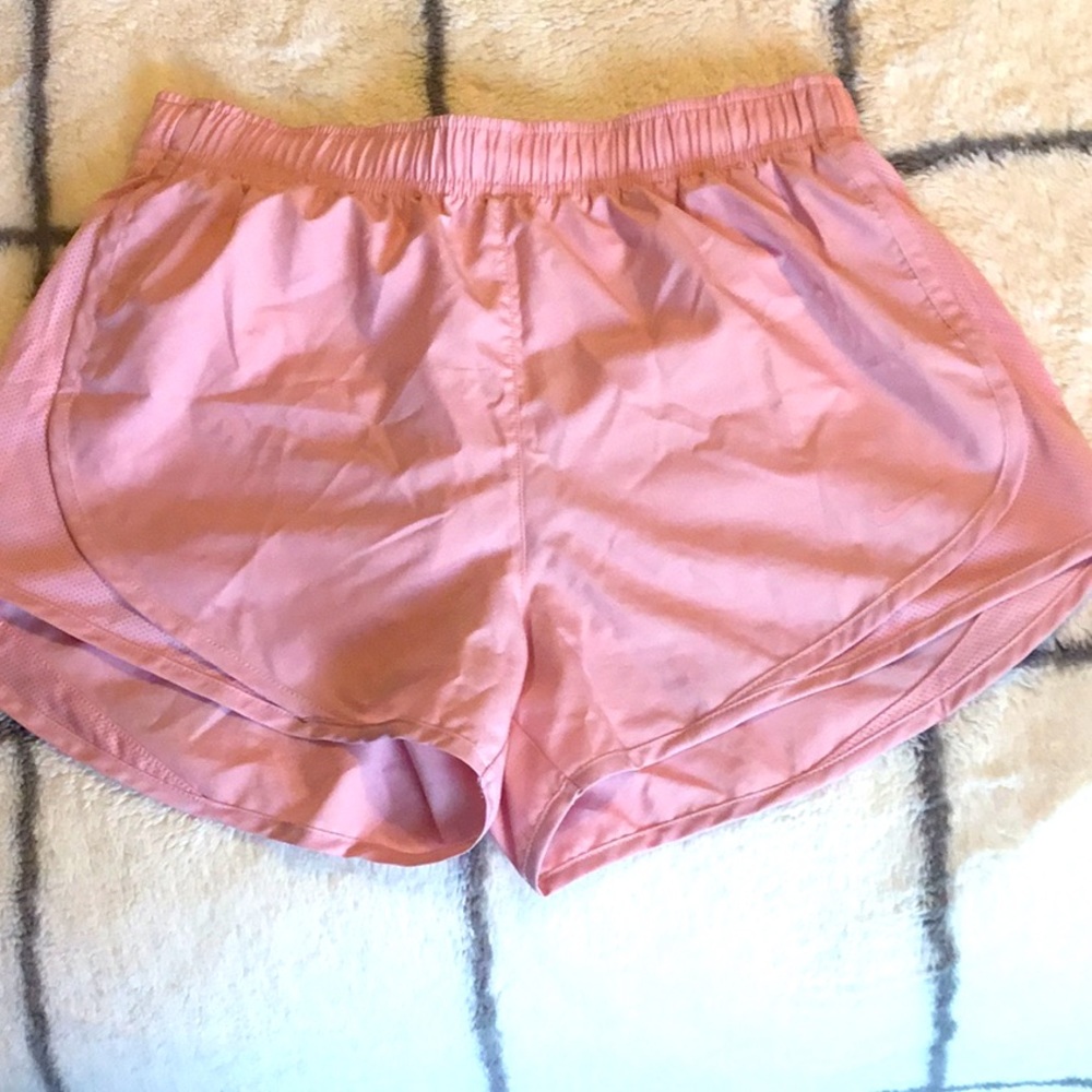 Pink Nike shorts